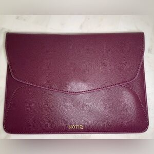 NOTIQ Pebbled Leather Tablet Case / Clutch Bag